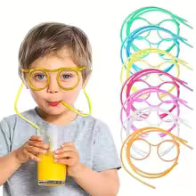 Straw Glasses Funny Soft  Straw Glasses Funny Soft